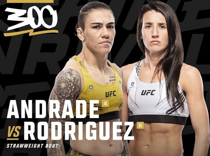 Джесика Андраде срещу Марина Родригес в UFC 300
