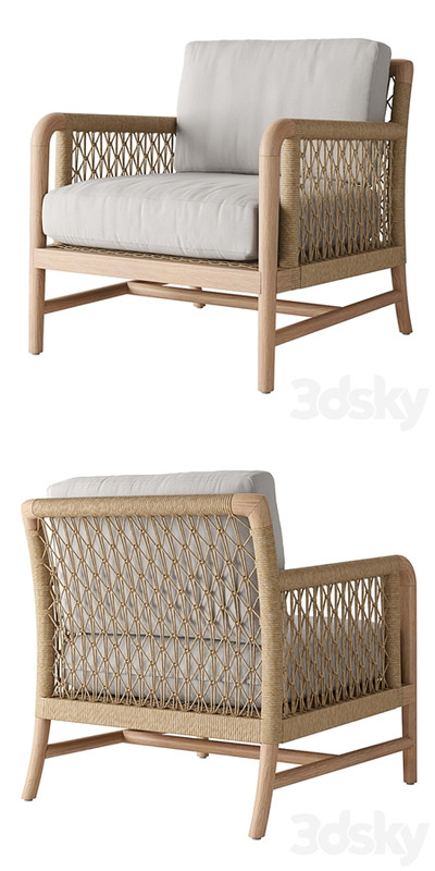 Palecek Montecito Outdoor Lounge Chair