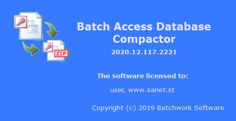 Batch Access Database Compactor 2022.14.611.2391
