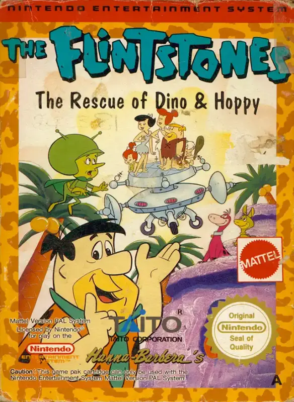 cover NES The Flintstones: The Rescue of Dino & Hoppy