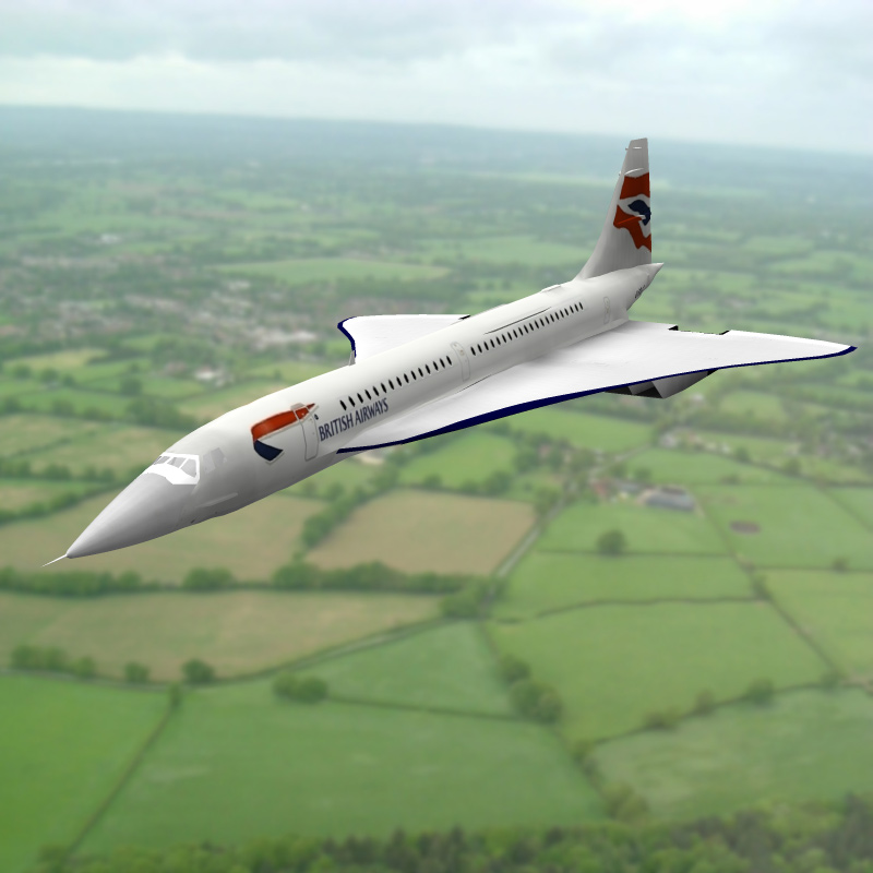 Concorde SST (for Poser)