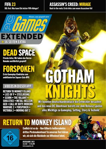 Cover: Pc Games Magazin Extended No 11 November 2022