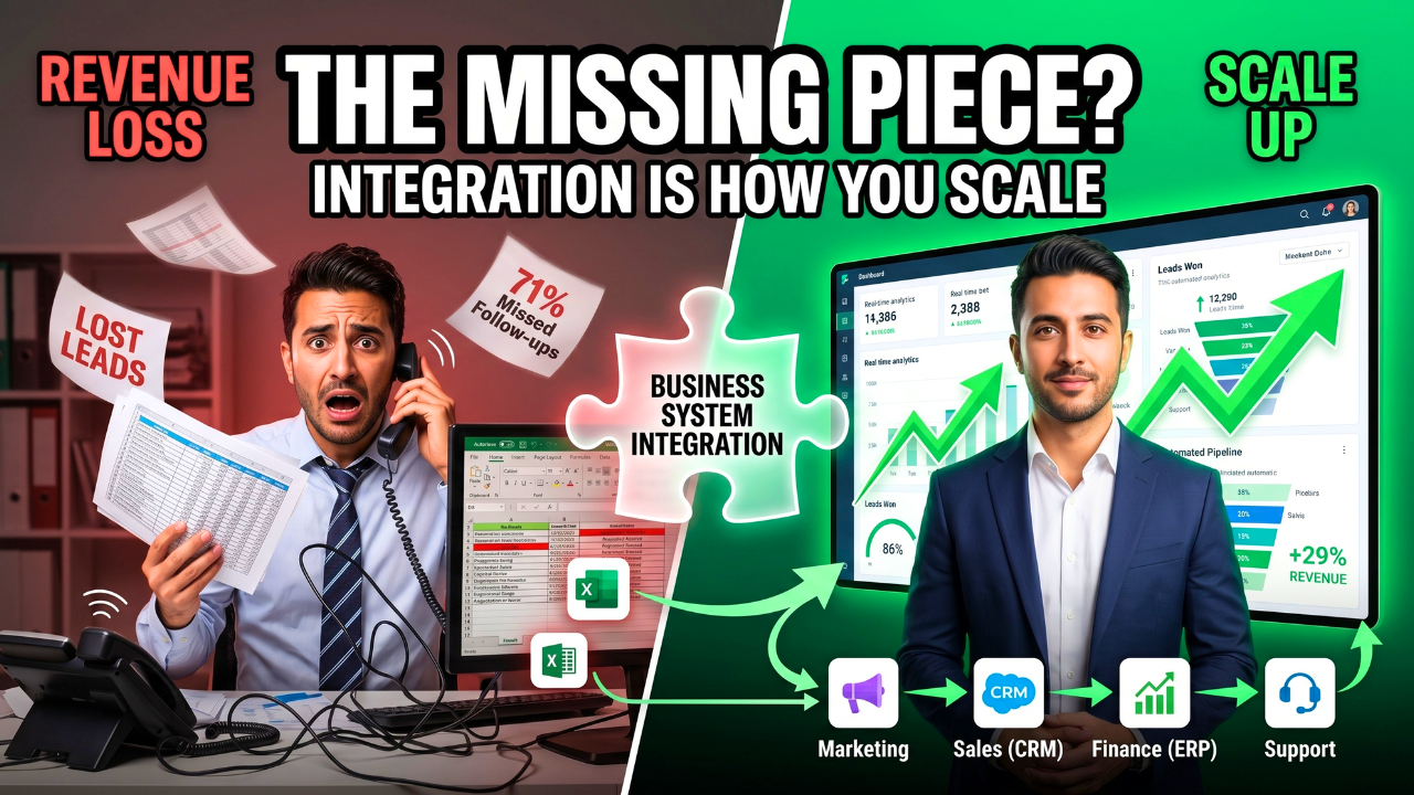 Scale With Business System Integration: The Missing Piece in Most Businesses