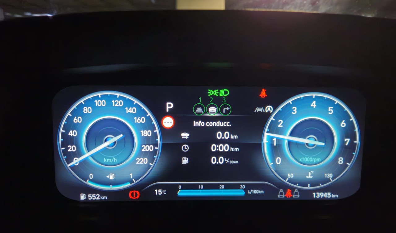 Pantalla instrumentos