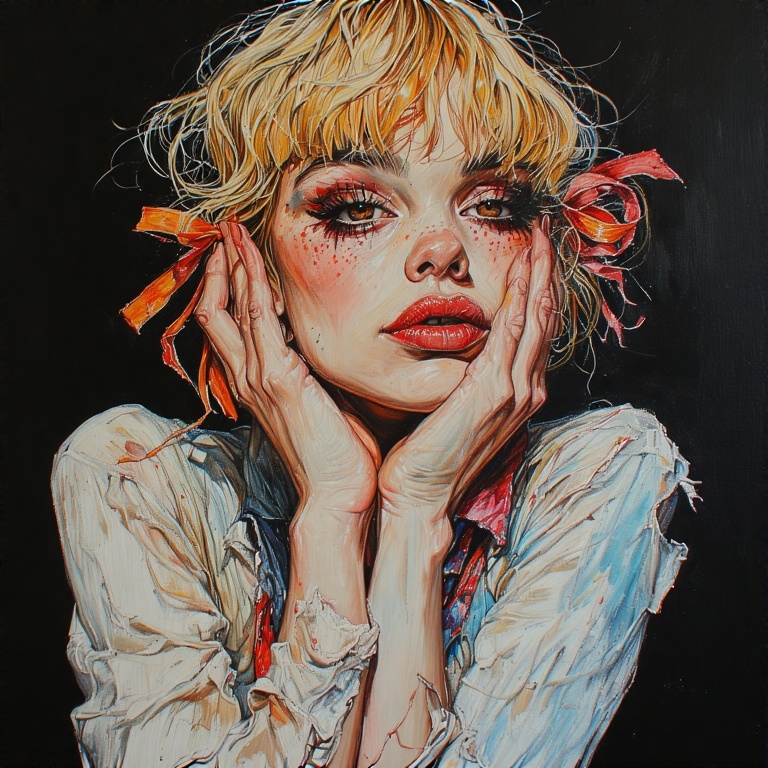 Acrylic-and-chalk-highly-detai-9