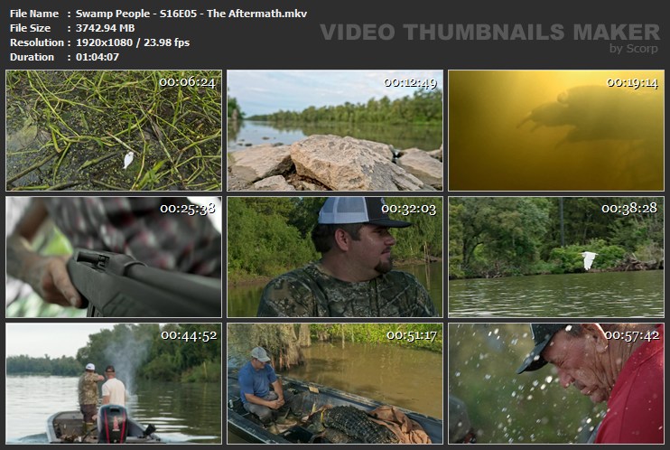 Swamp People - S16E05 - The Aftermath.mkv