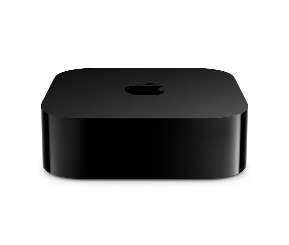 El Siri Remote con su clickpad táctil y botón de Siri.