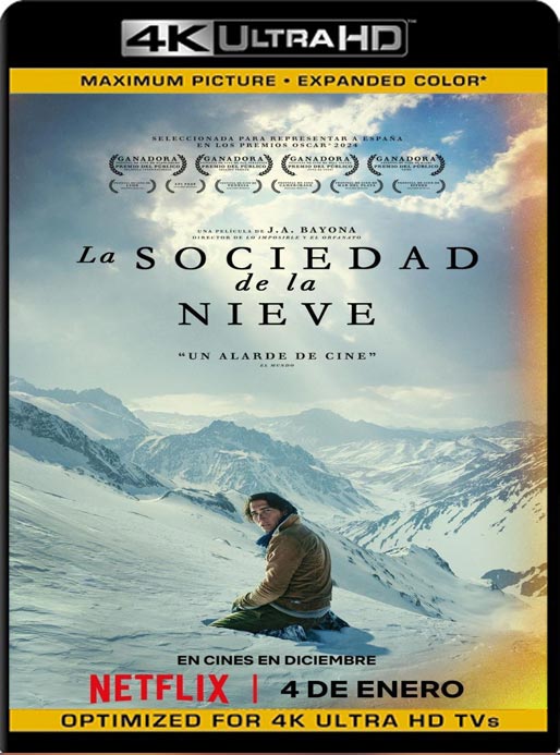 La Sociedad De La Nieve (2023) WEB-DL 4K UHD-HDR10 2160p Latino [GoogleDrive]