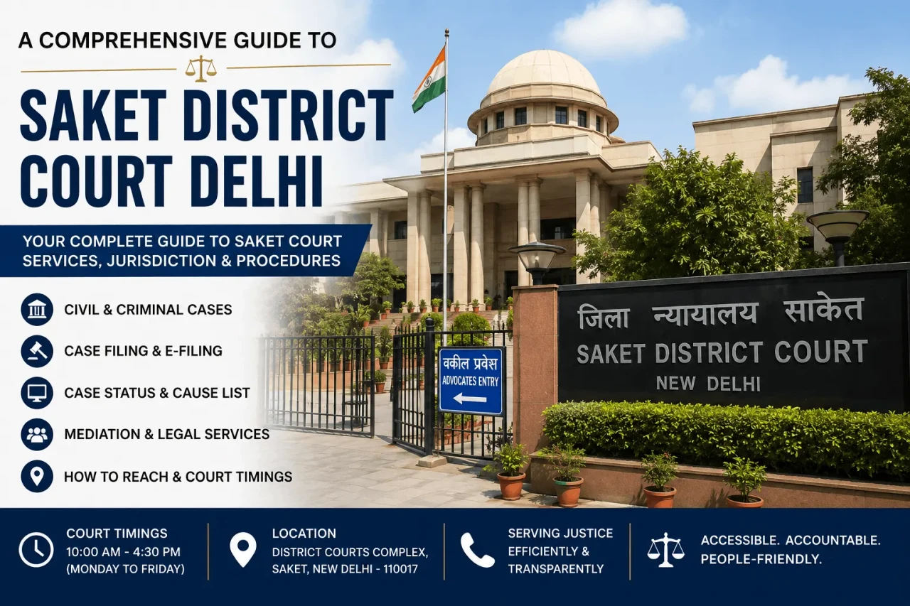 A Comprehensive Guide to Saket District Court Delhi