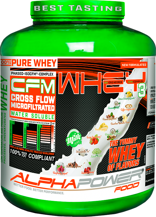 CFM Whey Proteinpulver 2kg Opt. Muskelversorgung