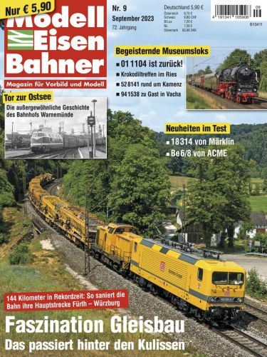 Cover: Modelleisenbahner Magazin September No 09 2023