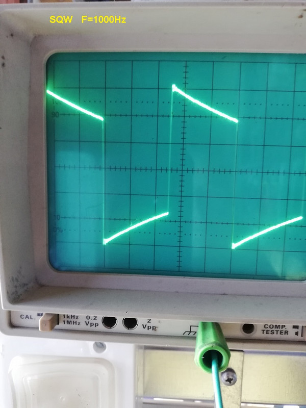 TEST 5 SQW 1KHz