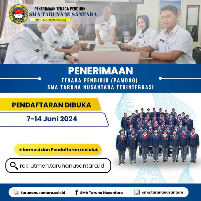 Lowongan Kerja di SMA Taruna Nusantara