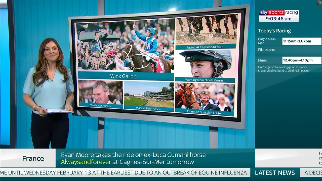 09 February - 09.00.00 - Racing News. Stay up to date with the l