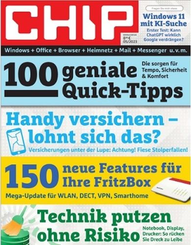 Cover: Chip Magazin Mai No 05 2023