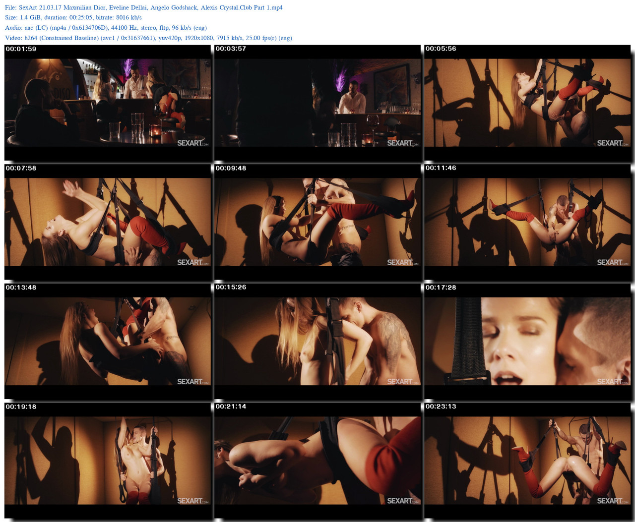 Sex Art 21 03 17 Maxmilian Dior Eveline Dellai Angelo Godshack Alexis Crystal Club Part 1 s