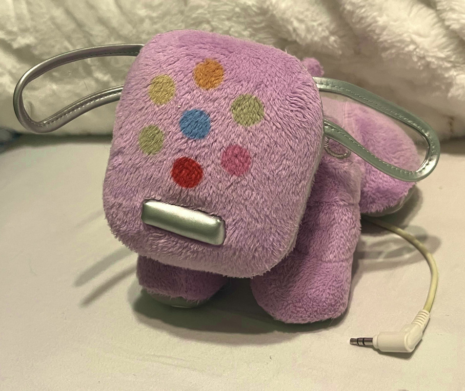 Purple iDog Plush Speaker