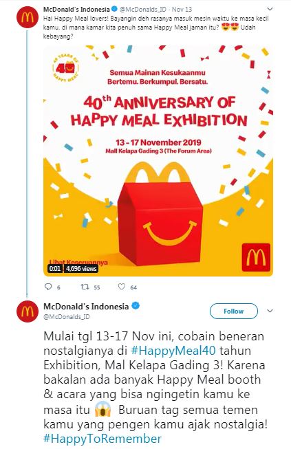 Museum McD di Mall Kelapa Gading