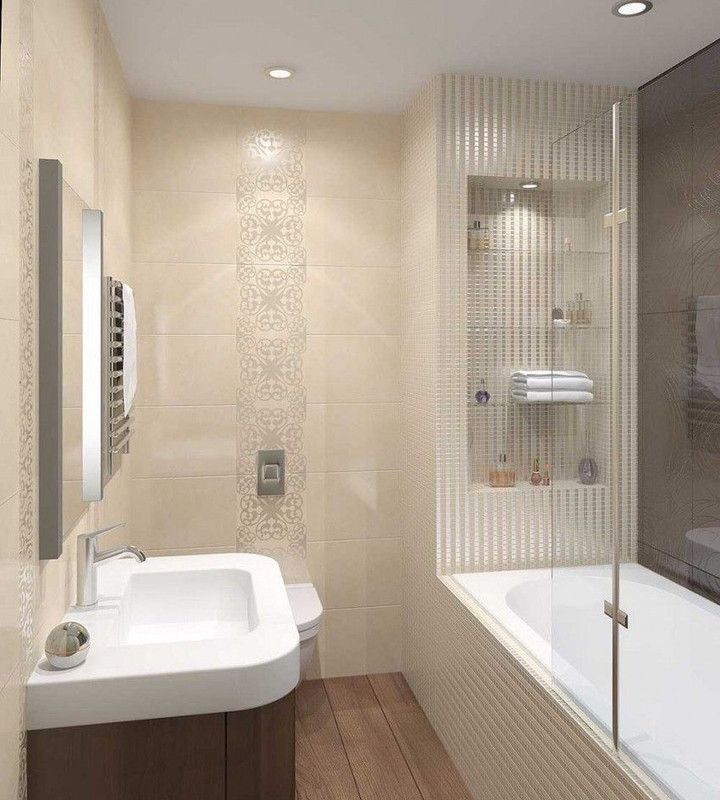 Как выбрать керамогранит для маленькой ванной комнаты визуальное увеличение пространства.