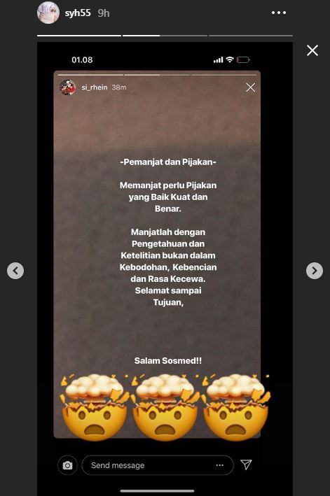 Insta Story Aisyahrani