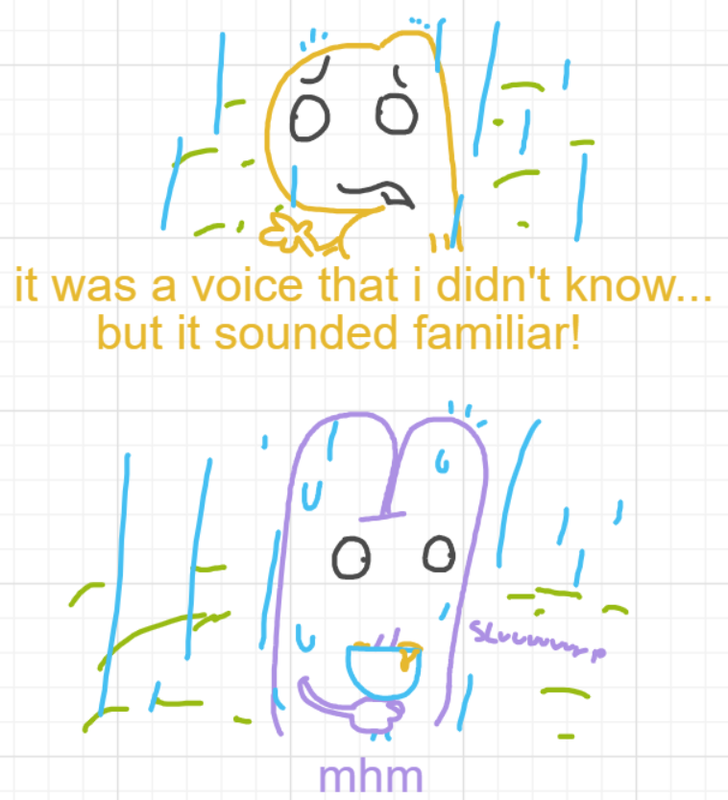 A panel from A Murder On The, episode six of the Board Boards object show by Furretwalk/WalkingFurret.