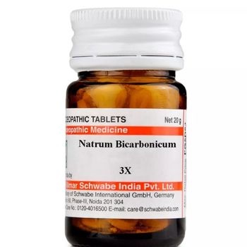 Willmar Schwabe India Natrum Bicarbonicum 3X (20g)