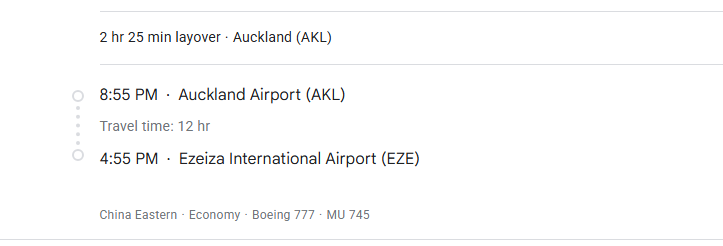 Re: Patagonia: AKL>SCL y/o EZE (1)