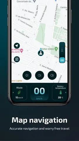 electric scooter dashboard app