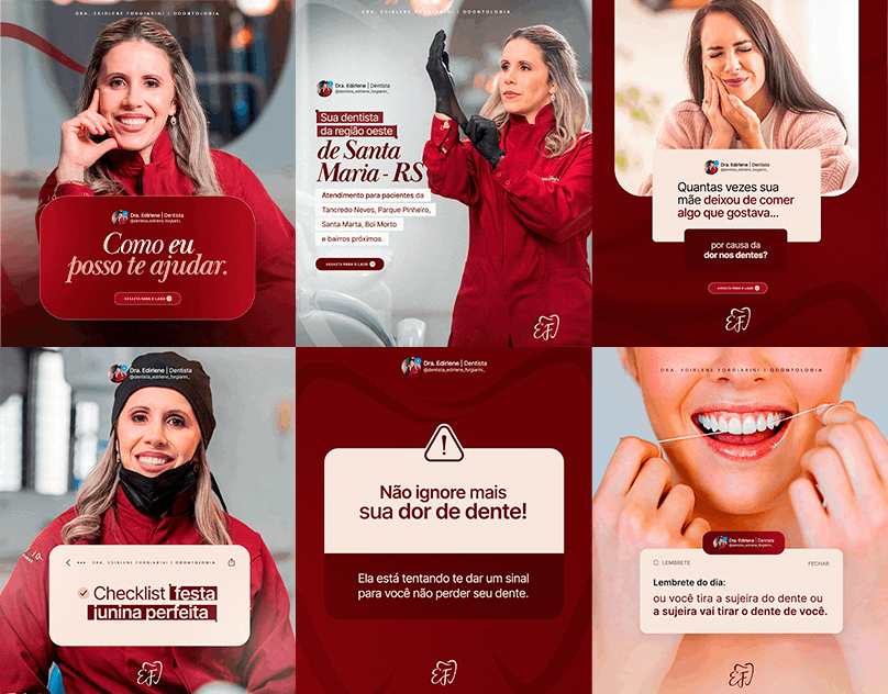 Capa Social Media - Dra. Edirlene Dentista