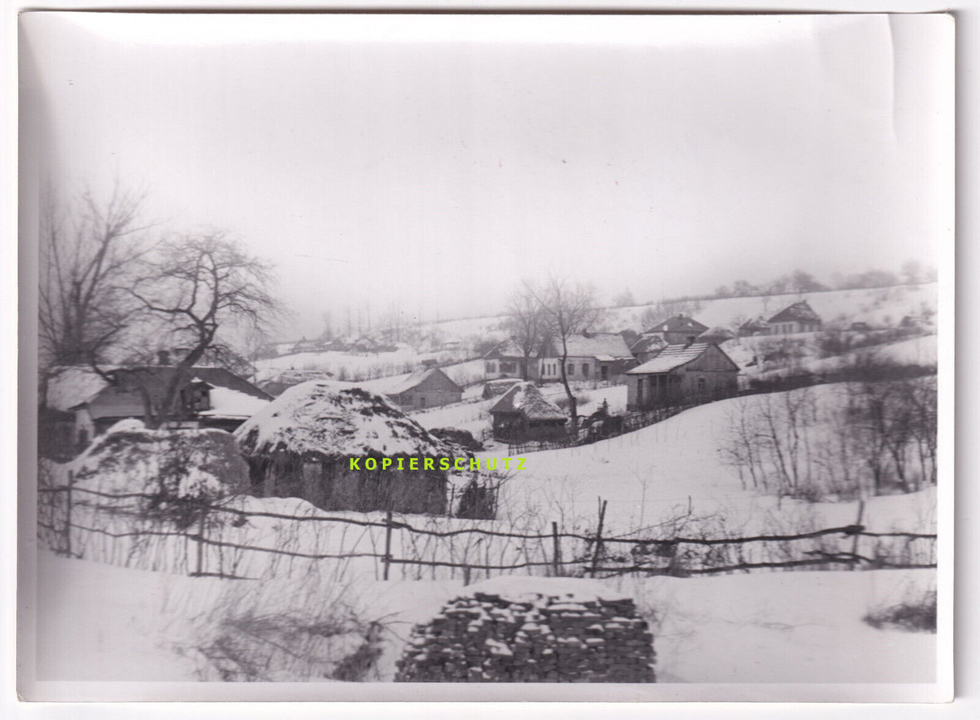 Foto Kriegsschauplatz südl.Charkow Novaja-Wodologa 24.2.1943
