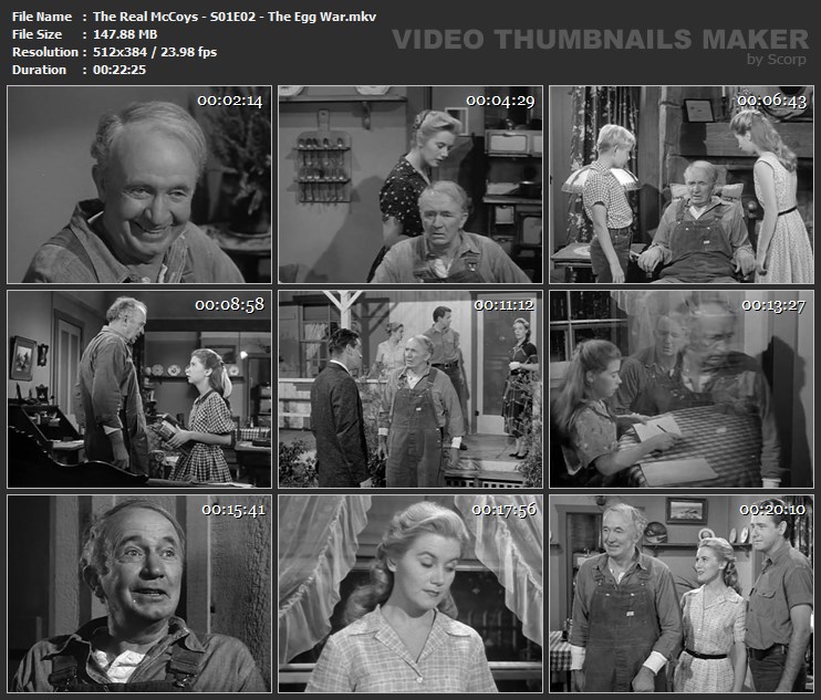 The Real McCoys - S01E02 - The Egg War.mkv