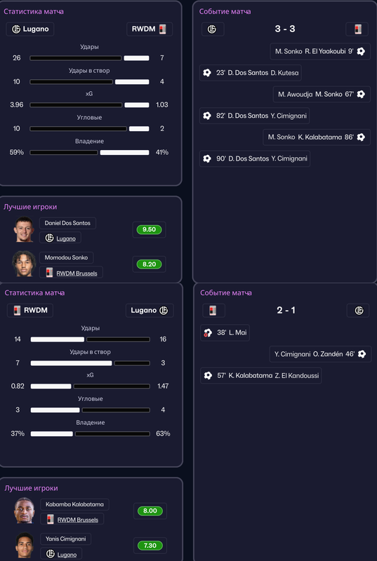 ВТОРОЙ РАУНД ЕК