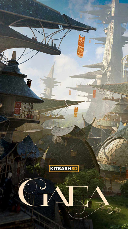 Kitbash3d – Gaea – Blender+FBX+OBJ 2026 - Free Daz 3D Models