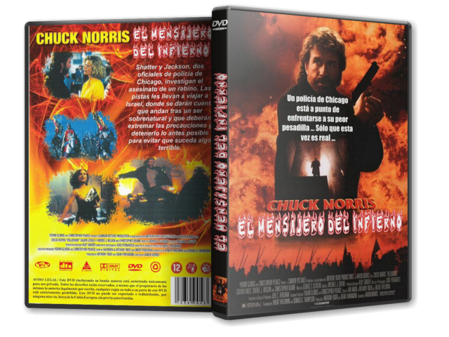 Portada - El Mensajero del Infierno [DVD5Full] [PAL] [Cast/Ing] [Sub:Cast/Por] [1994] [Acción]