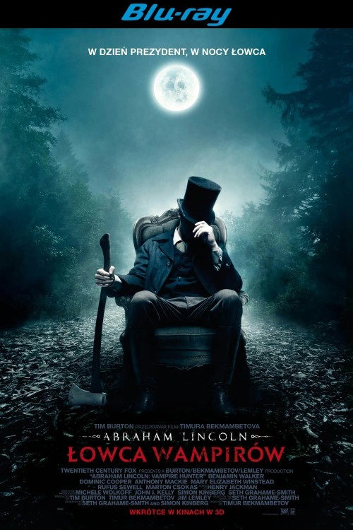 Abraham Lincoln: Łowca wampirów / Abraham Lincoln: Vampire Hunter 3D (2012) BDRemux.x264 1080p.AC3.DTS - alE13 / LEKTOR i NAPiSY PL