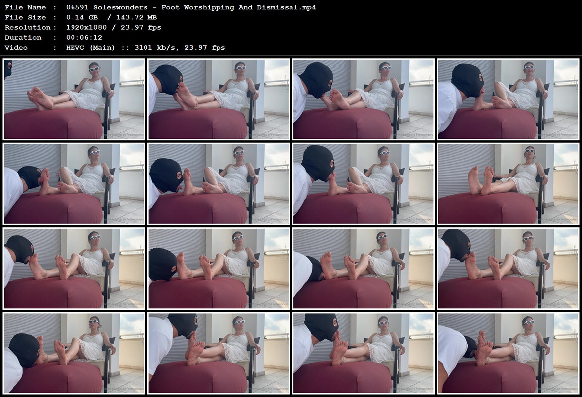 06591 Soleswonders - Foot Worshipping And Dismissal.mp4