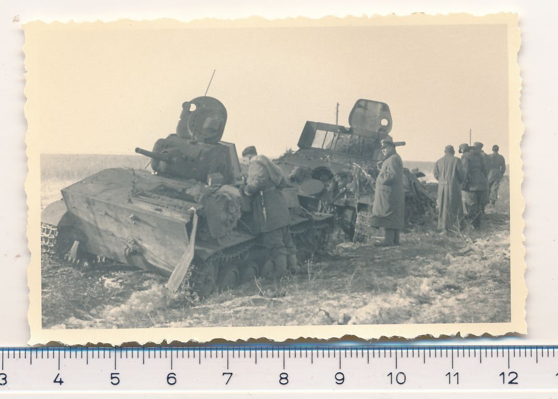 2.WK zerstörte Panzer Tanks