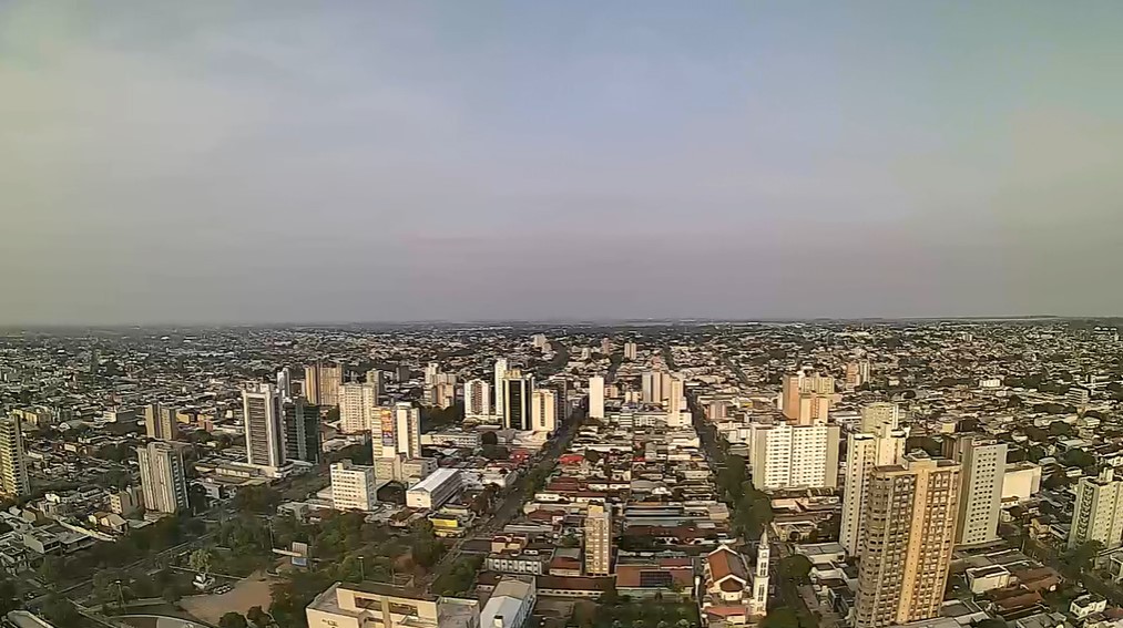 Campo Grande nesta manhã de sexta-feira