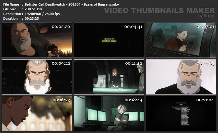 Splinter Cell Deathwatch S01E04 Scars of Bagram mkv