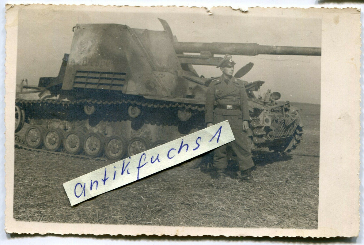schwere WH-Panzer SfL Panzerjäger - Panzerhaubitze an der Ostfront 1943..