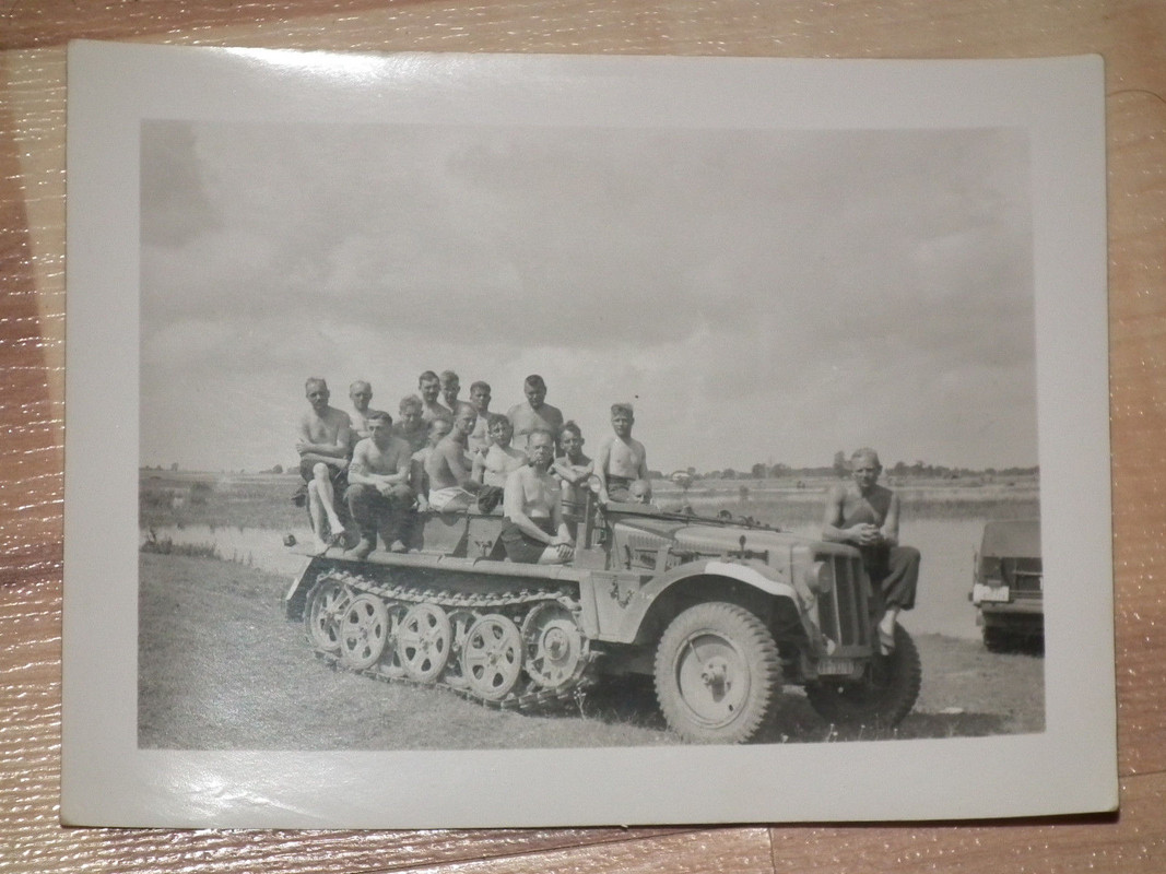 WW2 Wehrmacht Halbkette Afrika Südfront