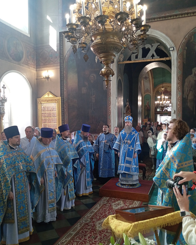 10.08.2026 Архиерейское богослужение в Б.Свинорье