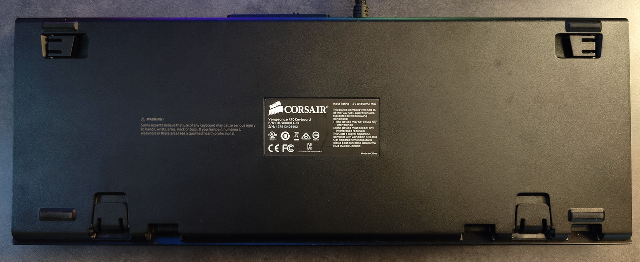 Clavier Corsair Vengeance K70 (4)