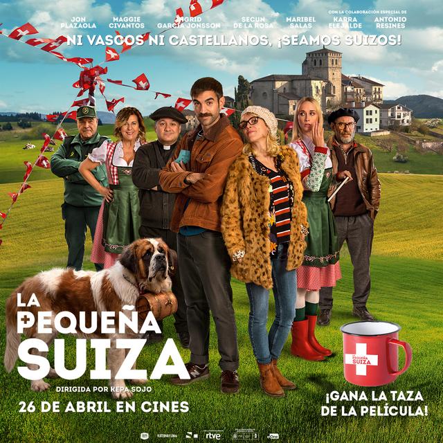 SORTEAMOS 5 TAZAS DE LA PELÍCULA “LA PEQUEÑA SUIZA”. ESTRENO EN CINES EL 26 DE ABRIL