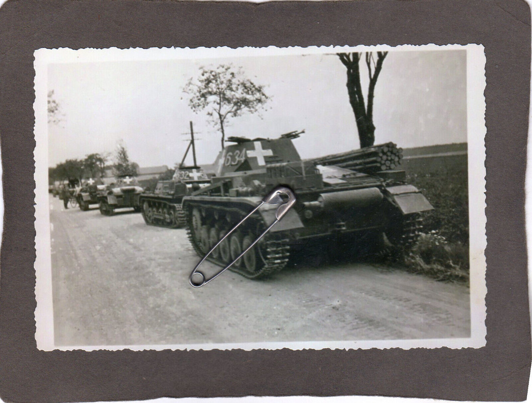 2404) Foto Deutscher Panzer Polenfeldzug Polen
