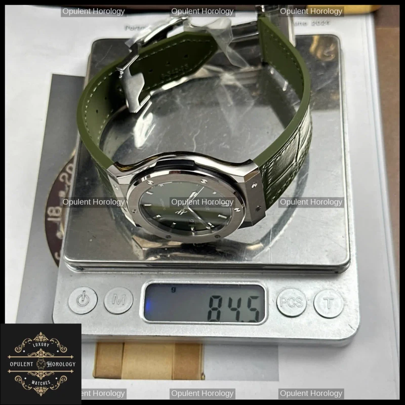 Hublot Classic Fusion 42mm Green Titanium Ultra-Lightweight Automatic Watch