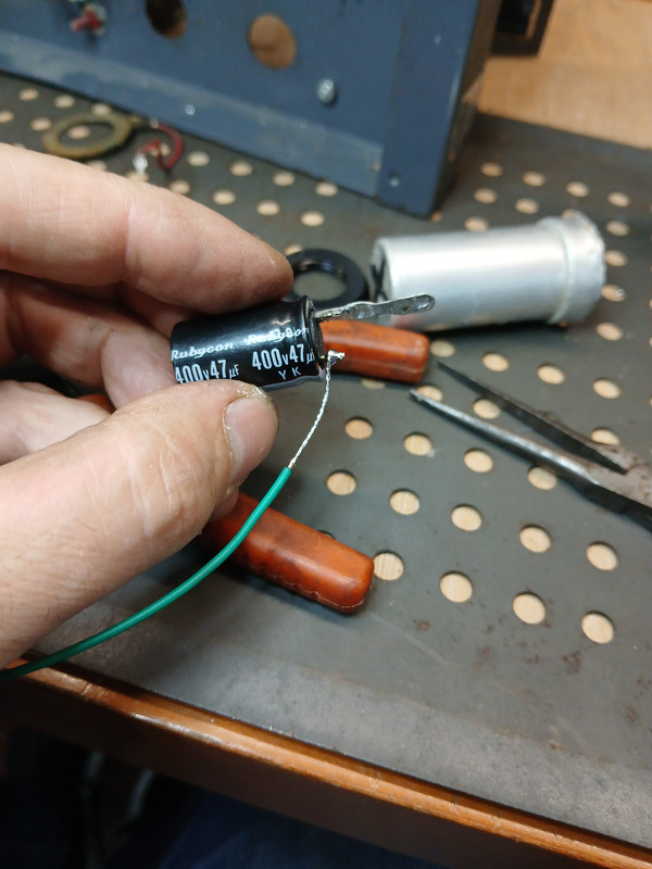 vaciado condensadores