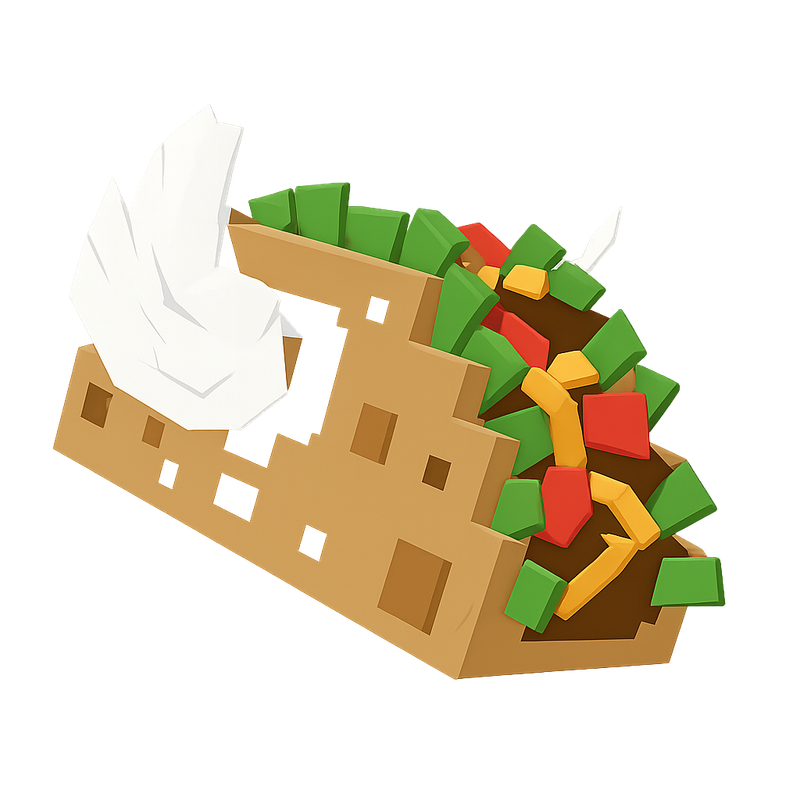 Taco Lucky Block