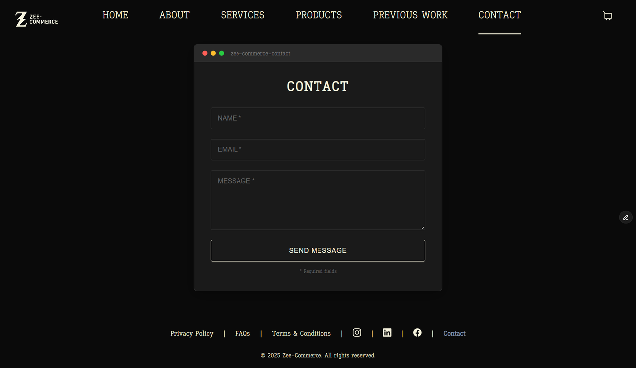 Zee-Commerce Studio Screenshot 4