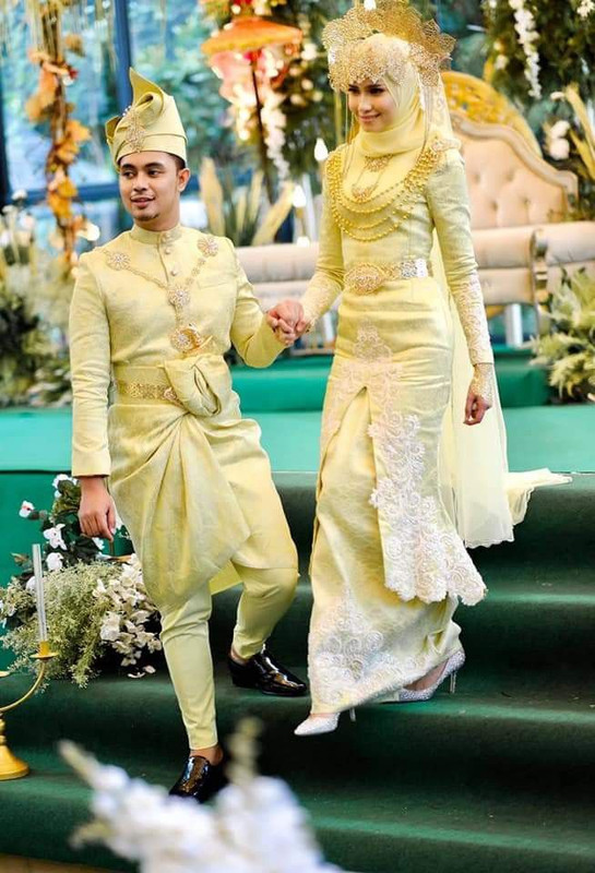 Baju nikah alha alfa